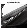 Betterhumz For BMW G30 G38 Series 5 2018- Made of Alcantara Auto Door Window Trim Strip Stickers Car Interior Tuning Accessories
