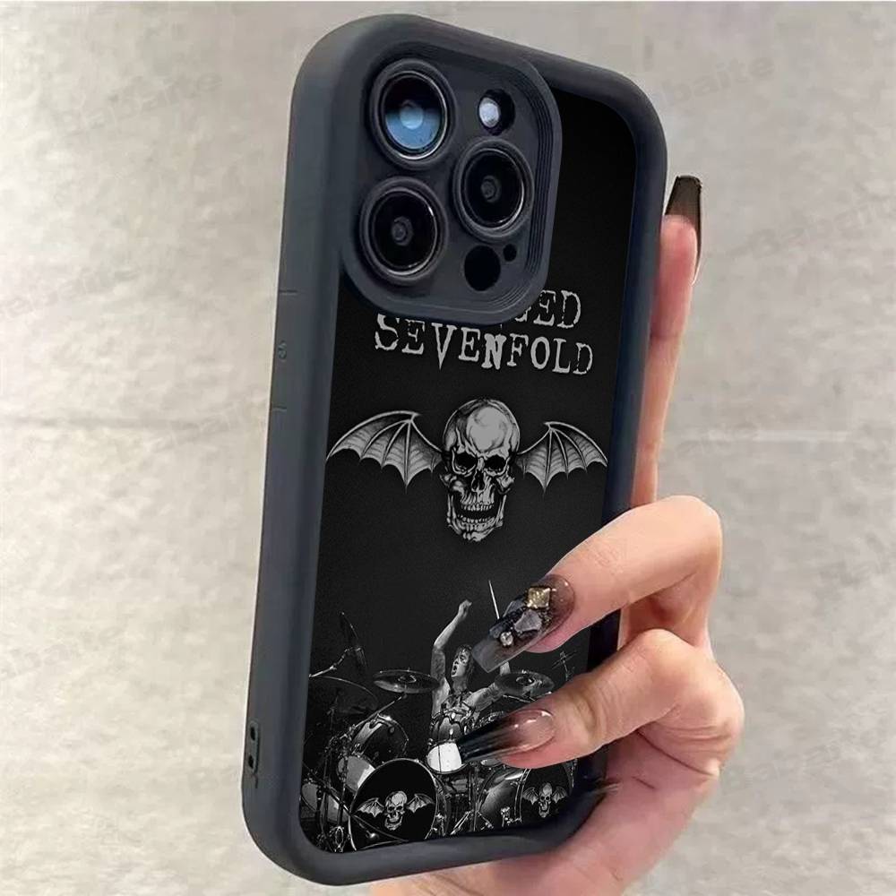 A-Avenged Sevenfold Phone Case for IPhone 17 16 15 14 13 12 11 Pro Max Mini Plus Soft TPU Back Cover