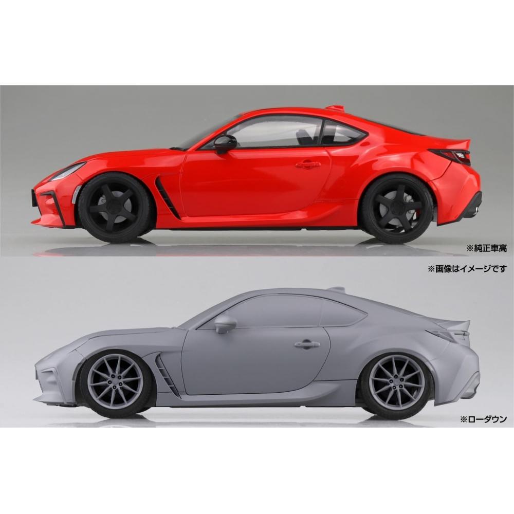 AOSHIMA Bunka Kyozai 124 The Model Car Series SP13 Toyota ZN8 GR86 '21 Custom Wheel Plastic Model
