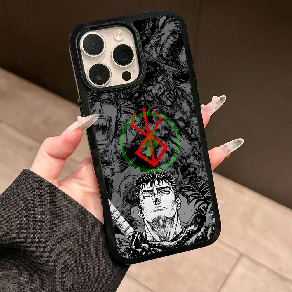 Comic Cool Berserk Phone Case For IPhone 13 14 15 11 12 16 17 Pro Max Plus For Magsafe Magnetic Shell