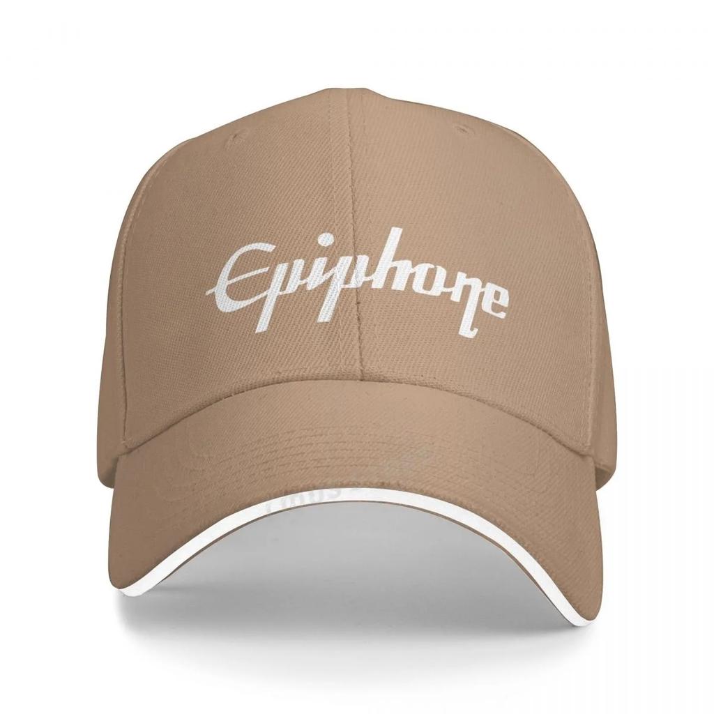 New Popular Epiphone Guitars Logo Unisex Baseball Cap Fashion Brand Guitar Lover Hat Unisex Women Adjustable Music Cap