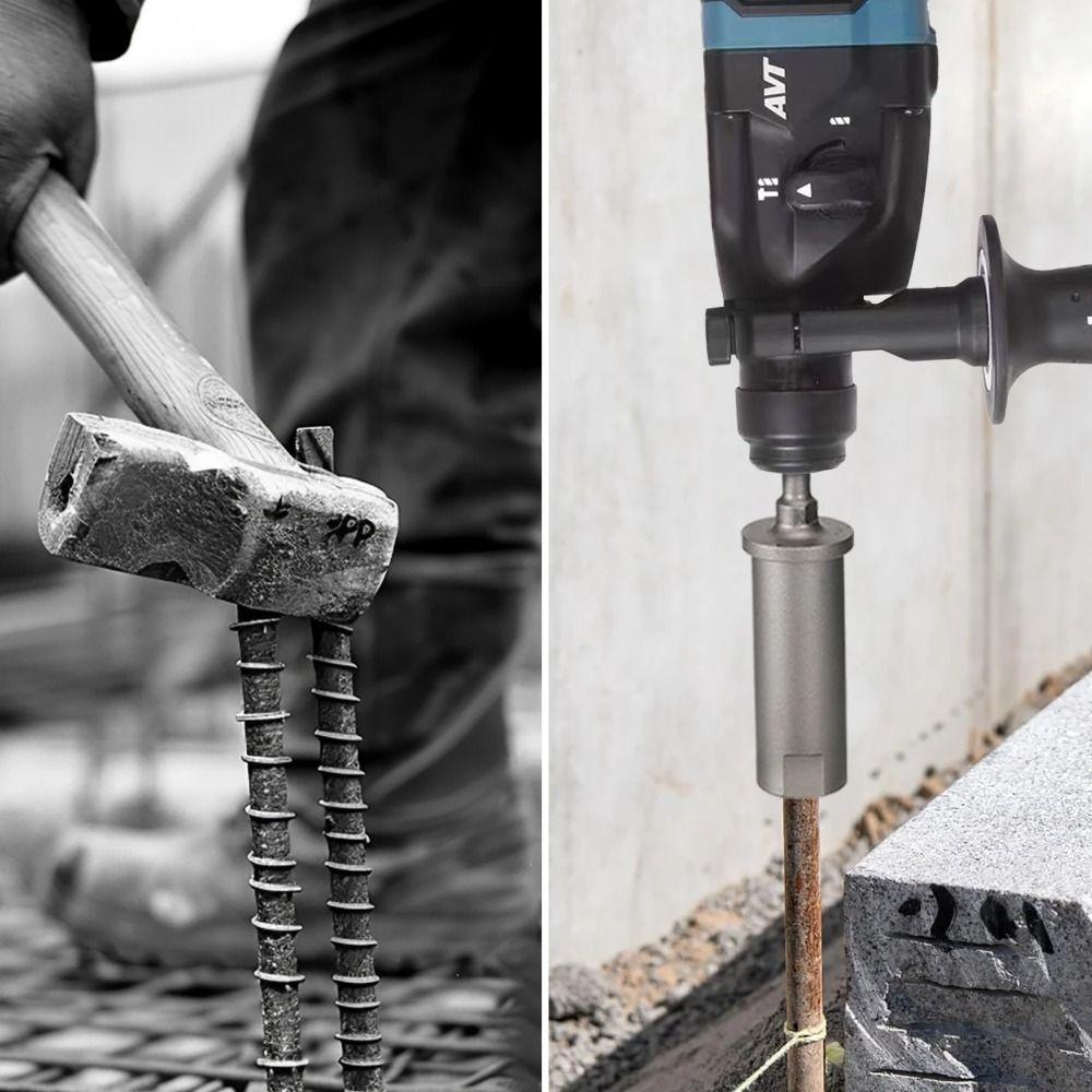 Removable Shank SDS PLUS Hammer Bit 16/19 mm Fence Installation Tool Construction Work