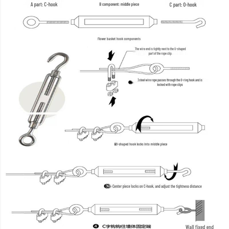 Steel Wire Clothesline for Quilts: Indoor/Outdoor Drying Rack with Curtain Rope and Holes