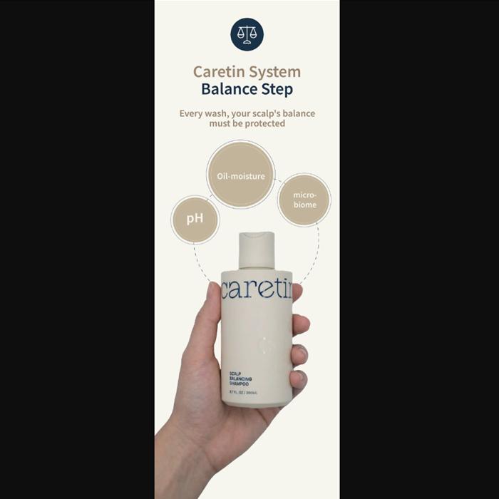 CARETIN Trio Set (CLEANSING OIL,SHAMPOO,TONIC SPRAY)