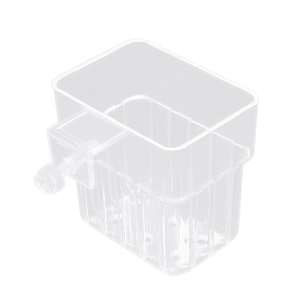 Aquarium Plant Holder for Various Fishtanks Aquarium Hydroponic Planter Bracket Pot Plant Cup Fishtank Habitat Supplies
