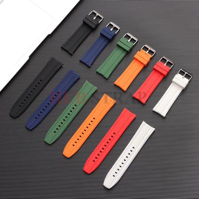 Silicone Strap 20mm 22mm Rubber Watch Band for Rolex for Seiko Bracelet Quick Release Waterproof Universal Wristband Men Women