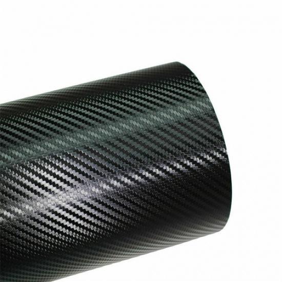 4pc Carbon Fiber Style Front Bumper Grille Wrap Decal For Honda Accord 2018-