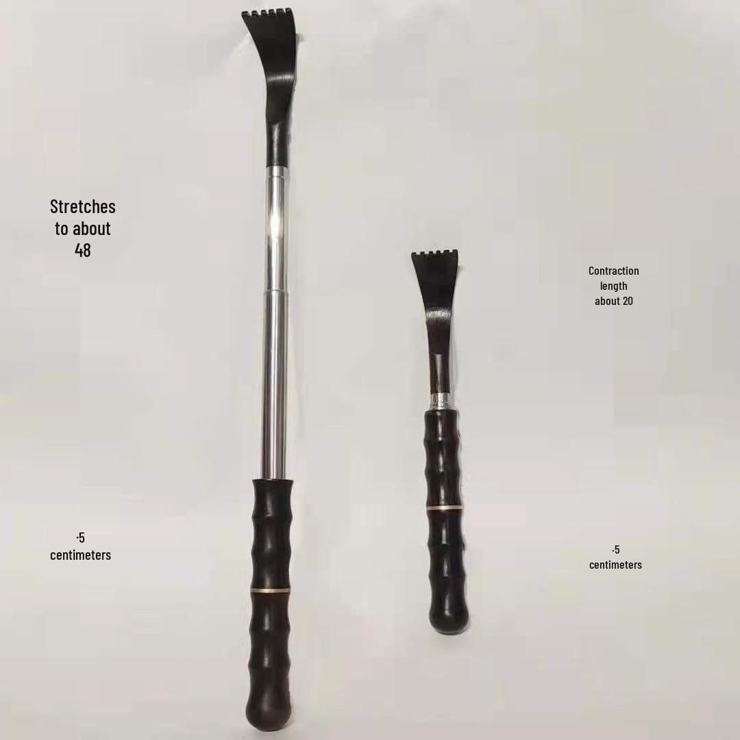 

Телескопическая чесалка для спины из мексиканского палисандра - Компактная и портативная