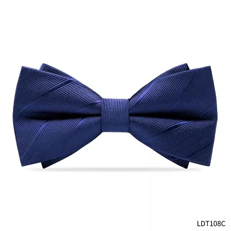 Classic Black Satin Bow Tie For Groomsmen Wedding Formal Attire Men Women