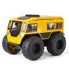 1/24 Scale Sherp All-terrain Car Model Toy Metal Diecast Sound Light Pull Back Shock Absorption Off Road Vehicle Gifts for Kids
