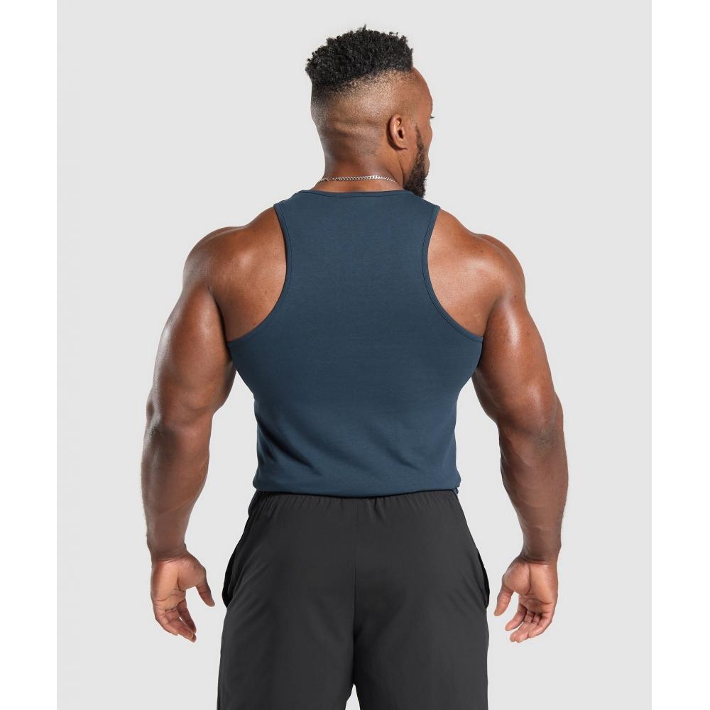 Gymshark Critical 2.0 Tank Navy A2a1e Ubcy