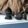 Ebony Wood Handmade Fish Charms & Pendants for Jewelry DIY