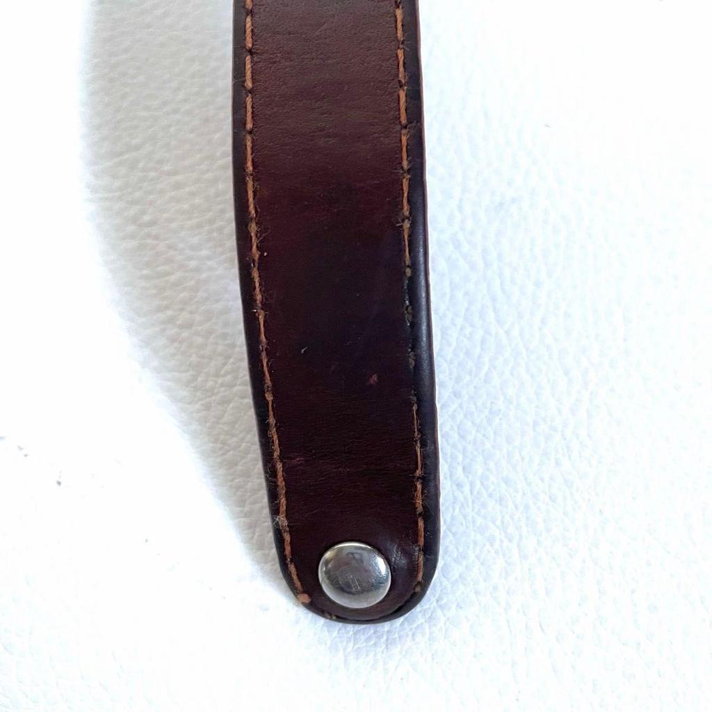 Used Vivienne Westwood TIME MACHINE Watch Brown Leather Unisex Genuine Leather Strap With Box Sold Out