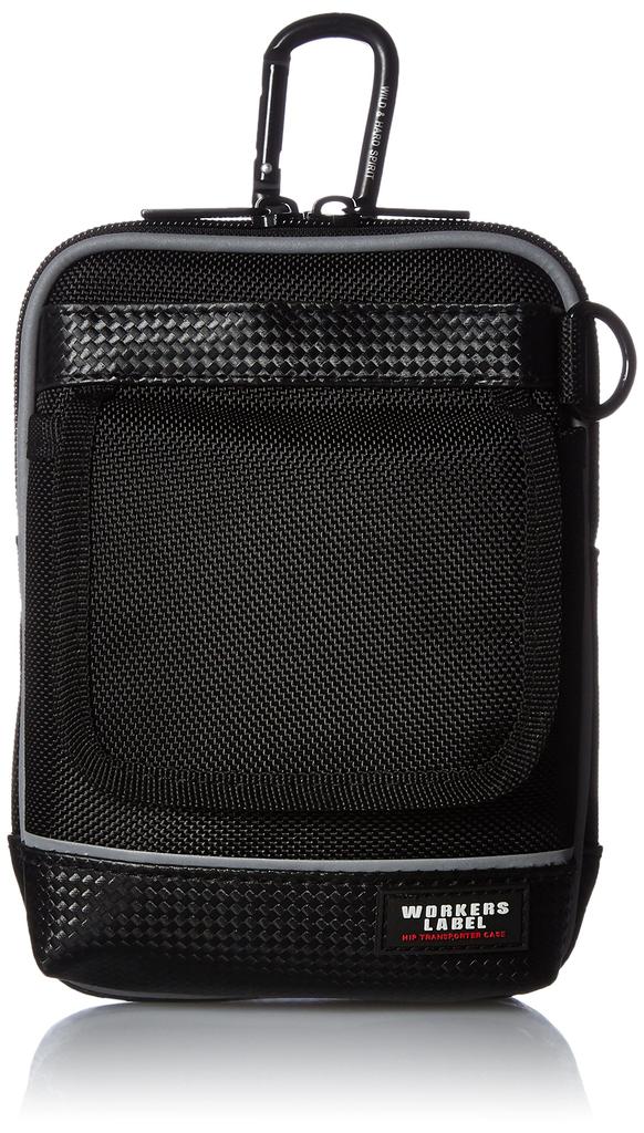 Small Item Case with Reflective Black [Bouken Club] RF-104 Pouch, Lines,