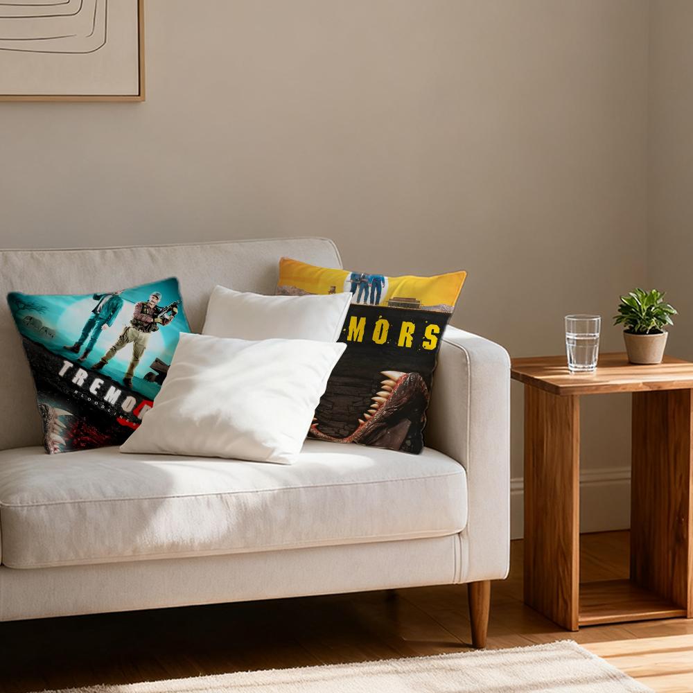 Pillow Case Luxurious Home Office, Sofa Decorative Multi Sized Car Seat Cushions, Pillowcases T-Tremors Movie