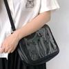 Cotton Doll Bag Solid Color Itabag PU Shoulder Bag Creative Transparent Bags  Men