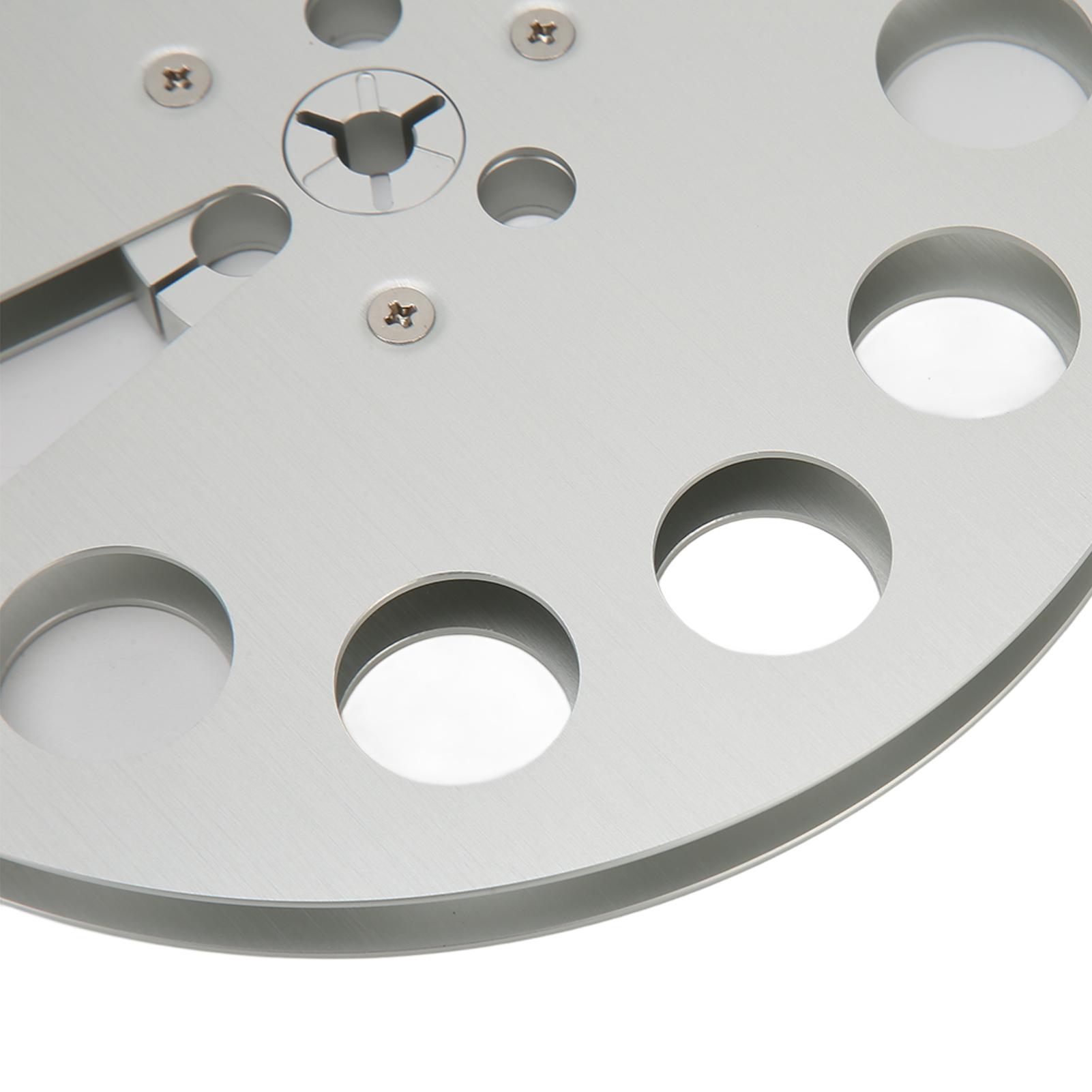 

14 7-дюймовая пустая катушка с лентой 11 отверстий Универсальная открытая катушка с звуковой лентой Пустая катушка Алюминиевая катушка с лентой