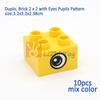 MOC Big Size Building Blocks Bricks Slope Windows Door Car Flower Plant Thick Large Bulk Part Compatible Kid Creative Gift Toys