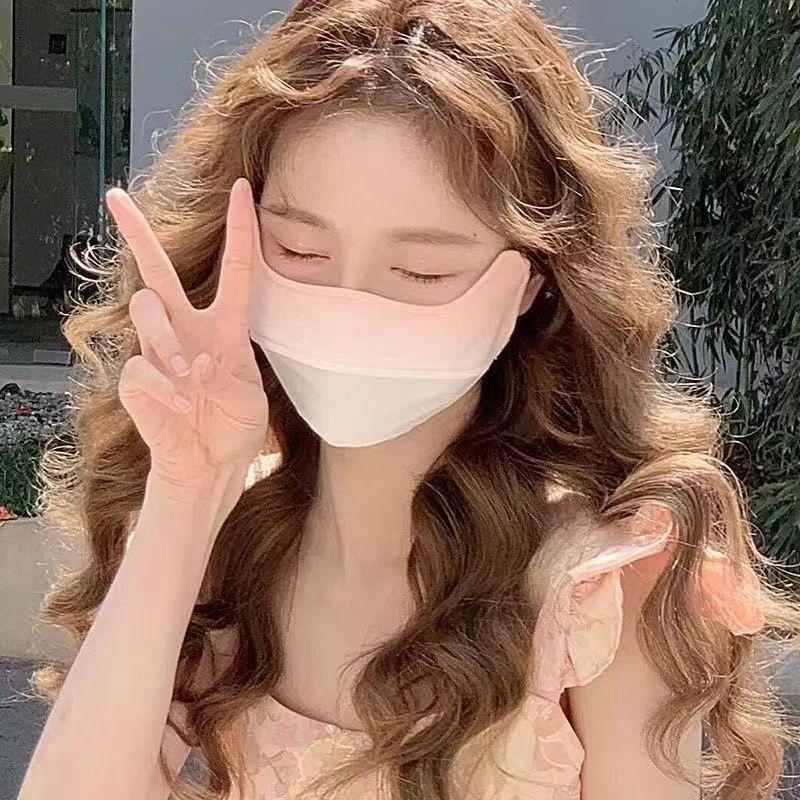 

Велосипедная маска для лица Ice Silk, защита от ультрафиолета, регулируемая дышащая бандана, охотничья беговая спортивная маска, шарф для мужчин и женщин