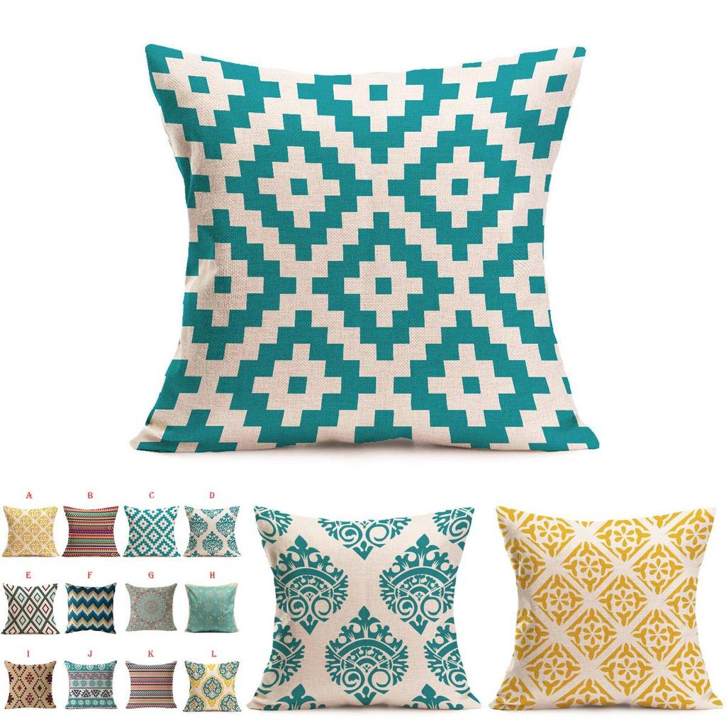Durable Outdoor Cushion Covers For Home Sofa Decor In Stylish Cotton Linen