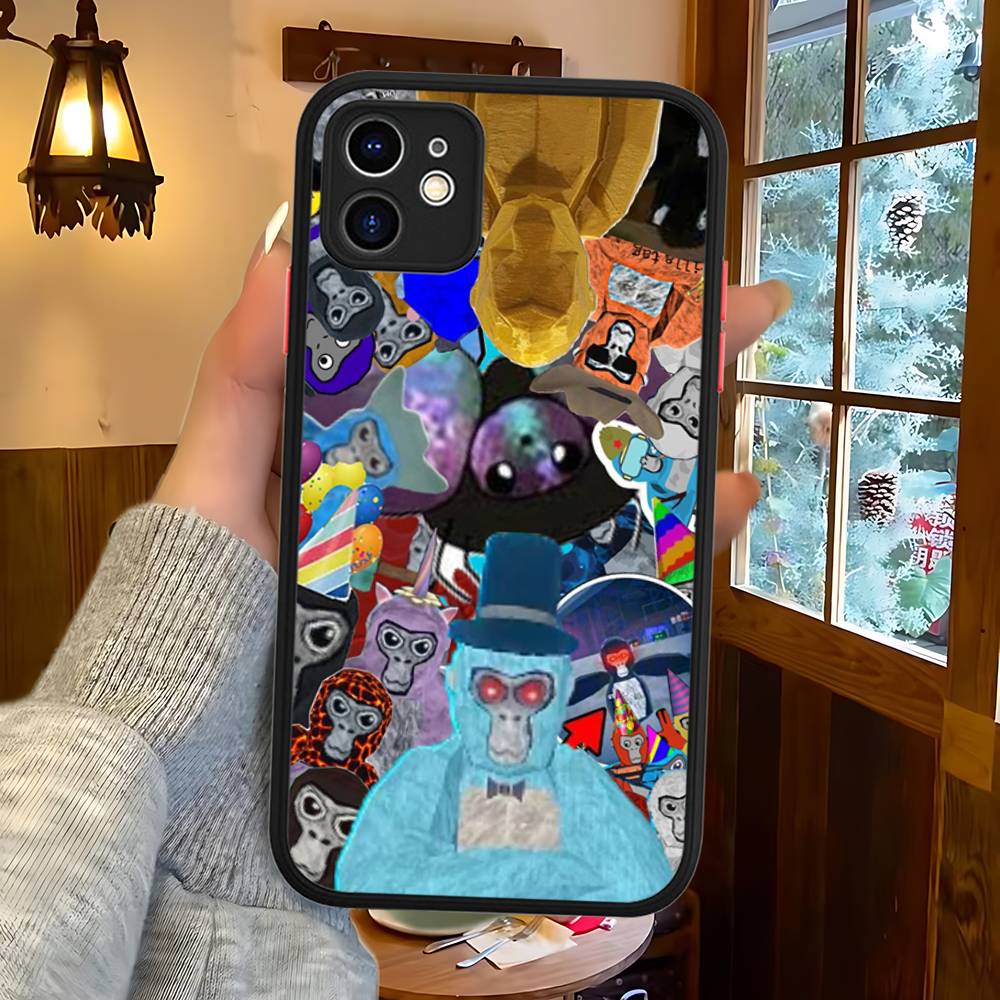 

Gorilla Tag Jmancurly Monke Merch Phone Case For IPhone 16 15 14 11 12 13 Pro Max Plus 12 XS Max Back Cover Matte Case iphone 15 pro