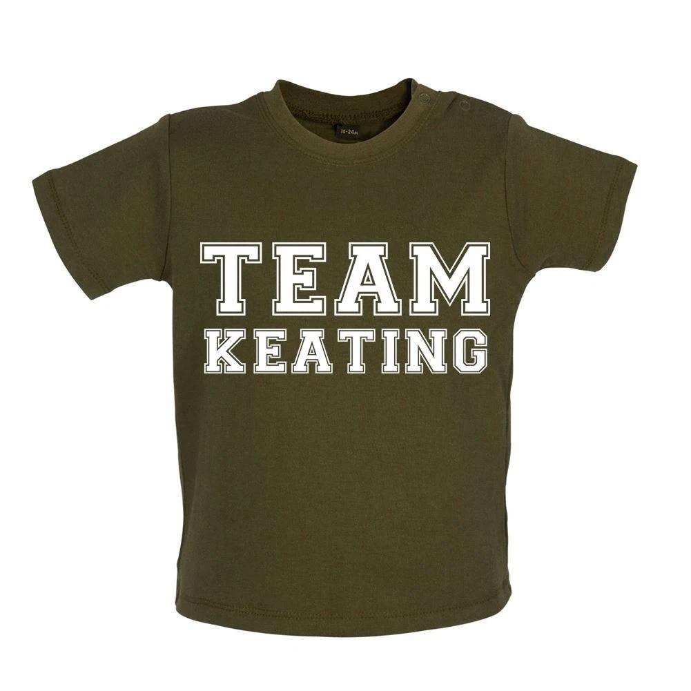 Team Keating - Baby T-Shirt / Babygrow - Singer Song Love Fan Ronan Band Gig 120