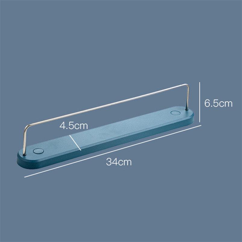 Bathroom Towel Rack Bar Towel Holder Rack Durable Clothes Hanger 1Pc Hanger Wall-Mounted