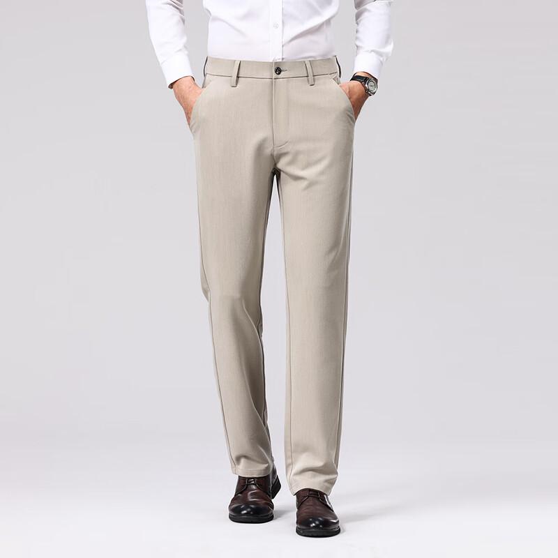 

ELYTEND Мужские повседневные брюки прямого кроя 35