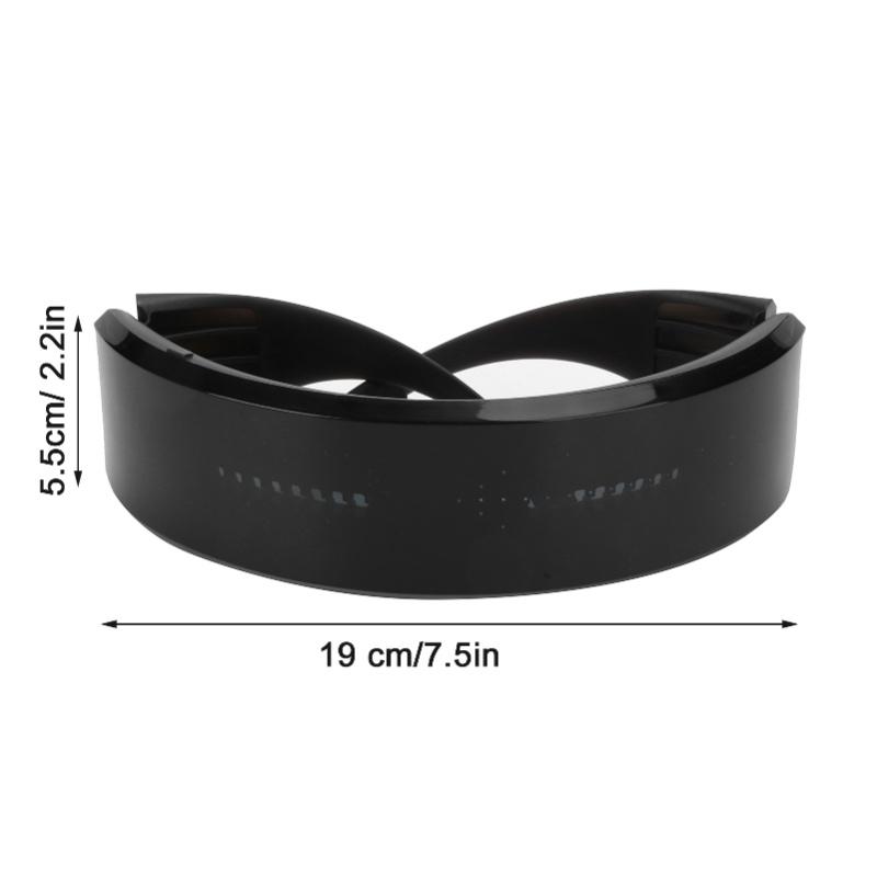 Black LED Glowing Glasses APP Control USB Charging MultiColor Glasses For Party Birthday Bar