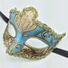 Unisex Masquerade Mask Half Face Mask Halloween Party Mask Hand Painted Masquerade Eye Mask For Men Women Cosplay
