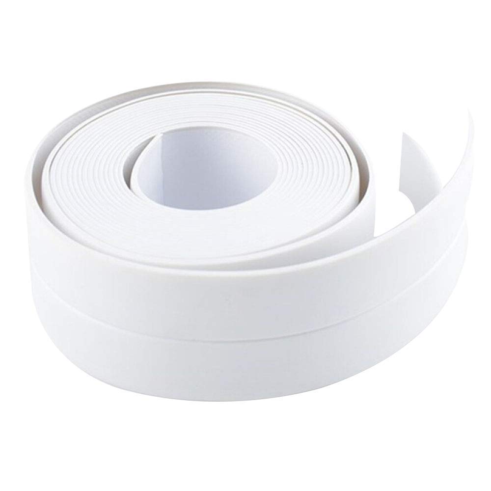 Anti mold tape Bath Kitchen Caulk Tape Sealant Strip PVC Self Adhesive Tub Wall Sealing Tape Caulk Sealer Strip Sealant Tape