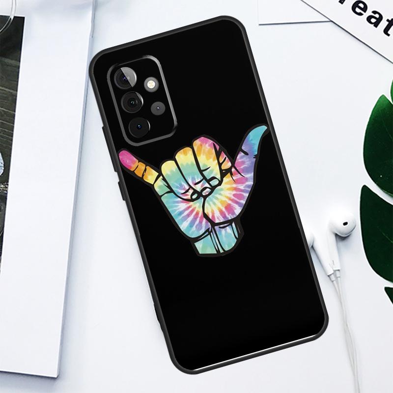 Surfer Surf Hang Loose Shaka For Samsung Galaxy A06 A05 A16 A54 A34 A14 A55 A35 A15 A53 A33 A13 A22 A32 A52 Phone Case