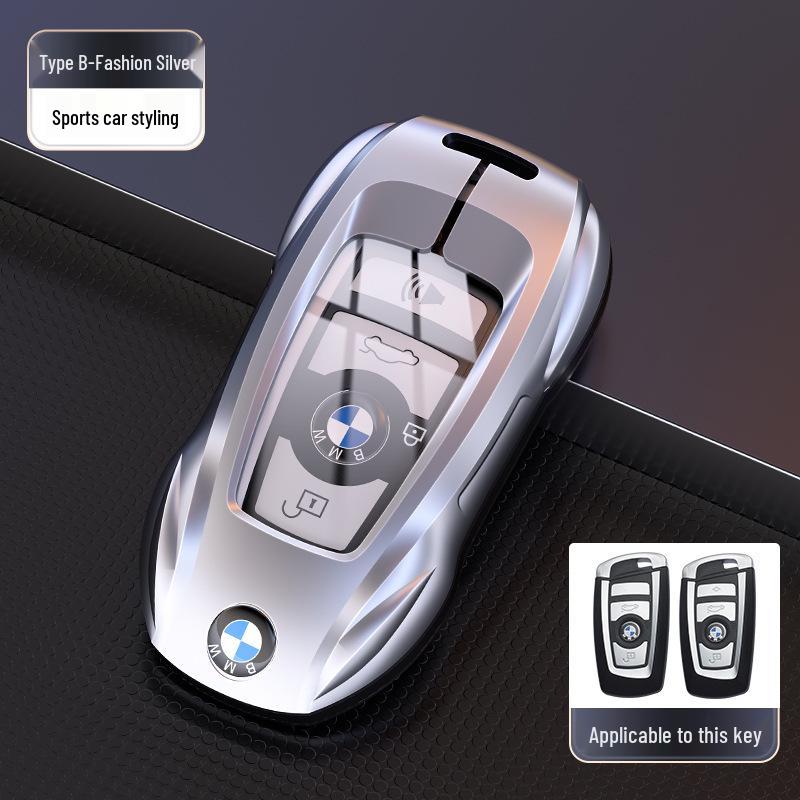 High-End Metal Key Case for BMW 1, 3, 5 Series (320Li, 525), & X4 - Unisex Design
