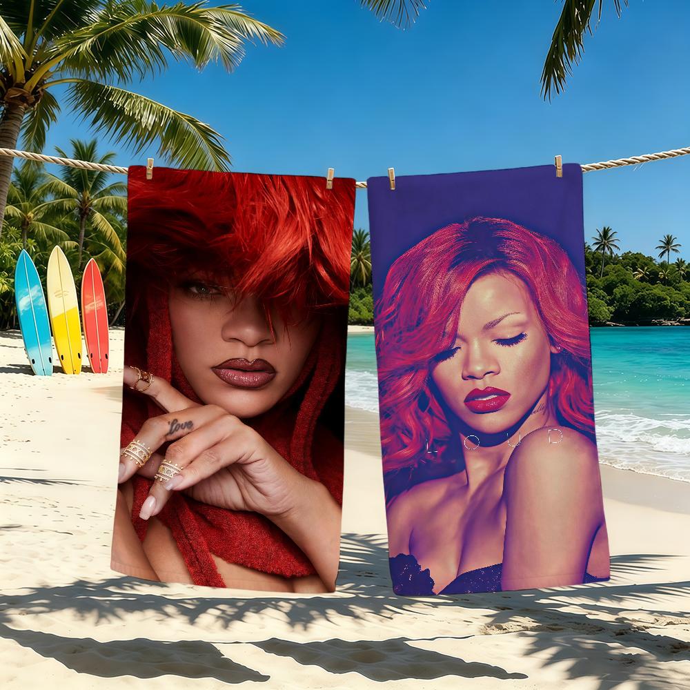 Hot Singer R-RIHANNA-ES Towel For Outdoor Camping Beach Towel Super Absorbent Quick-Drying Summer Towel