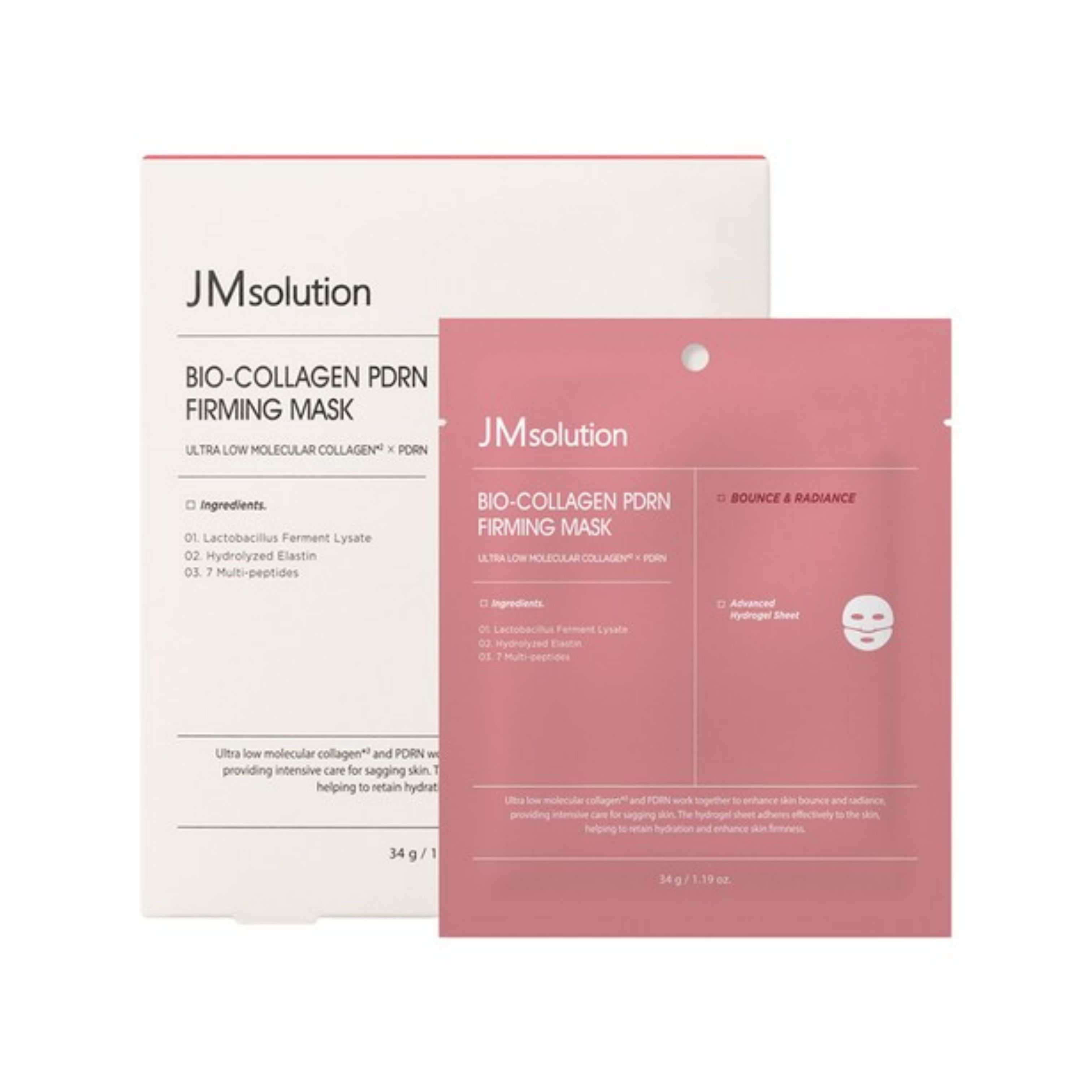 JMsolution BIO-Collagen PDRN Firming Mask 34g x 4ea