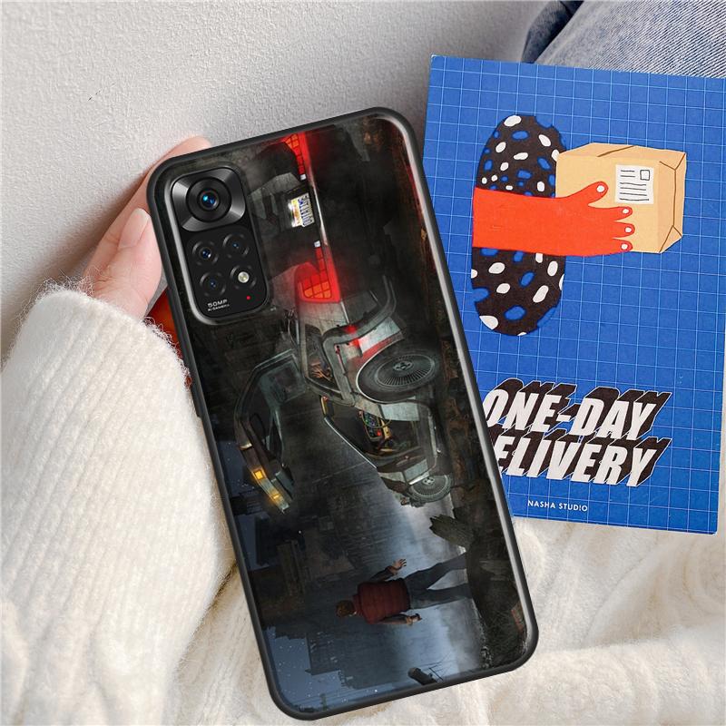 Back to the Future Cool Case For Xiaomi Redmi Note 11 9 8 10 Pro Note 11S 9S 10S Cover For Redmi 9 10 9A 9C 10C