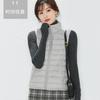 Down down vest female white duck down thin down jacket vest warm jacket
