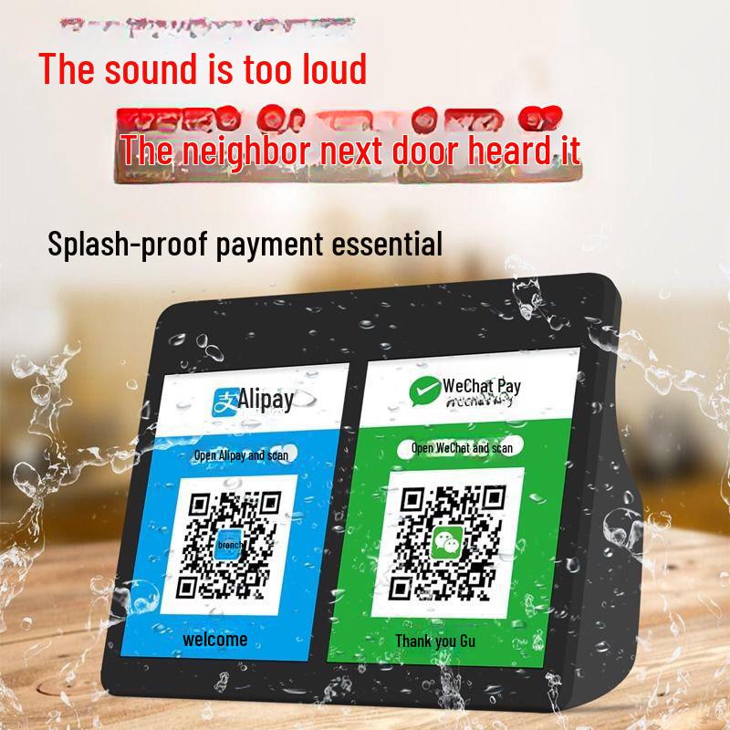WeChat Payment Reminder QR Speaker – Alipay & Wireless Payment Voice Broadcaster