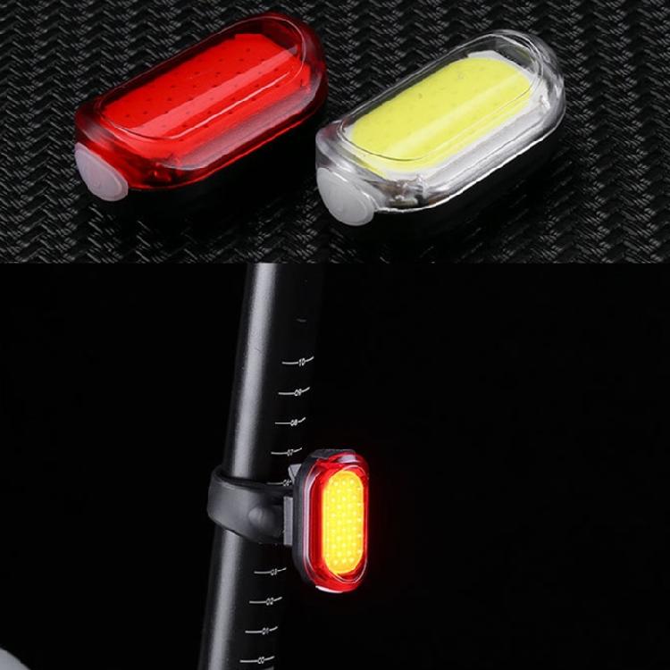 Waterproofs Cycling Rear Lamp Headlight Warning LED Light Bike Front Rear Light Night Cycling Flashlight Enduring