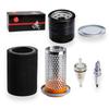 Sada vzduchového filtru a víčka vodicí klece, olejového filtru pro Yamaha Grizzly 350 400 450 Bruin 350 Kodiak 400 Wolverine 350 450 5UH-E4458-00-00