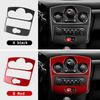Carbon Fiber Dashboard Frame for Renault Clio 3 2006-2012 AC Radio CD Panel Cover