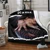 Custom Name Musician Purple Frame Party Blanket For Couch Bed Plush Cozy Fuzzy Blanket Super Soft Warm Blankets For Fall And Winter 0916164