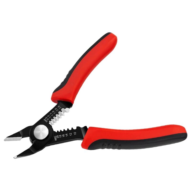 Electrician Repair Tool with Automatic Wire Stripper and Crimping Functionality for Home and Workshop Use Easy Handling