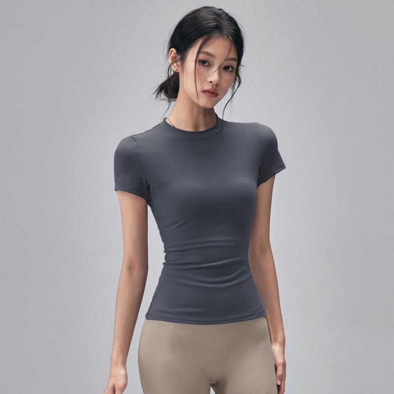 

Women s Quick-Dry Slimming Yoga & Running T-Shirt S