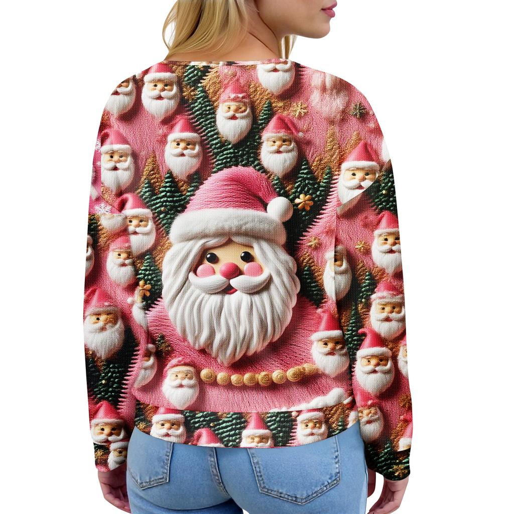 Women's Casual Shirts Long Sleeve Tops Button Up V Neck Loose Knit Fall Favorites For Women