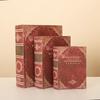 Retro Simulation Book Storage Box - Creative Bookshelf and TV Cabinet Ornament