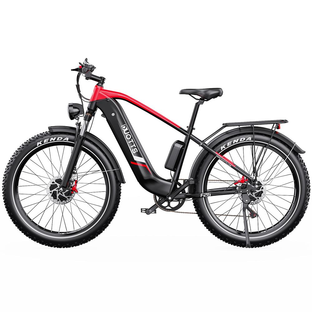 Elektrische Fiets DUOTTS F26 20" Dikke Banden 750Wx2 Dubbele Motor Elektrische Fiets Voor Volwassenen 48V 20AH LED Display Maximaal Bereik 100Km Maximale Belasting 150Kg