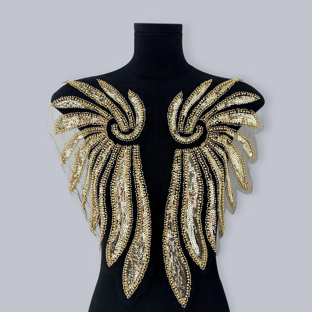 Bead Embroidery Women'S Clothing Children'S Clothing Creative Clothing Accessories Stage Dress Diy Materials