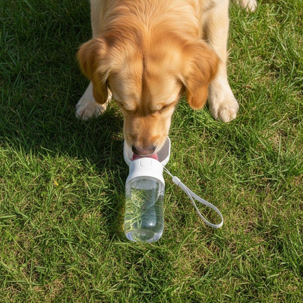 Leak-proof Outdoor Dog Water Bottle Sealed Pet Travel Cup Dog Water Food Cup  Garden