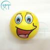 Smiley Face Expression Stress Ball - 63mm Foam PU Toy for Kids' Education and Relaxation